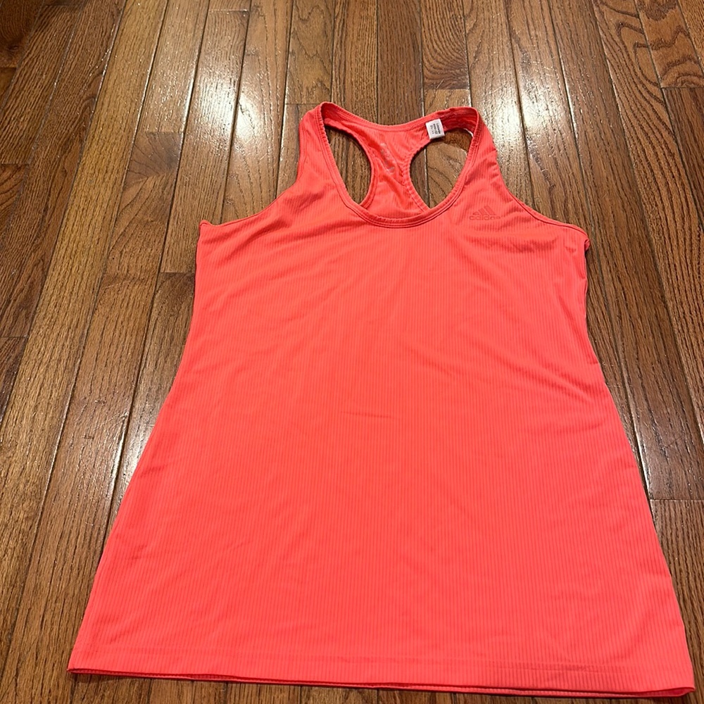 Women’s Adidas workout tank - coral